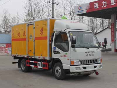國(guó)五江淮廂長(zhǎng)4.12米爆破器材運(yùn)輸車(chē)