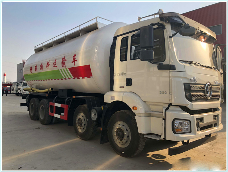 陜汽德龍30方粉粒物料車(chē)
